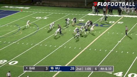 Replay: Barton vs Wingate | Oct 22 @ 6 PM