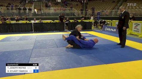 TIMOTHY JOSEPH MCFADDEN vs DANIEL STUART FABRICANT 2024 Pan Jiu Jitsu IBJJF Championship
