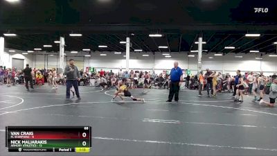 68 lbs Semis (4 Team) - Van Craig, FL Scorpions vs Nick Maliarakis, Armory Athletics