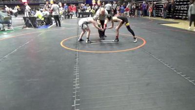 86 lbs Quarterfinal - Lennox Deringer, Mt. Lebanon vs Kennedy Lackey, State College