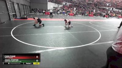 125 lbs Cons. Round 3 - Cash Fiane, New London vs Owen Porter, Hartford Wrestling Club