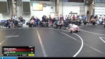 120 lbs Round 3 (8 Team) - Asher Bacon, POWA vs Ryan Mitchell, Mat Assassins