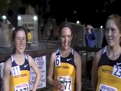 West Virginia women after 5k heat 2 2010 Stanford Invite