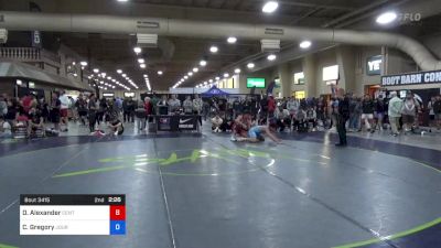 74 kg Cons 64 #1 - Devin Alexander, Central Coast Regional Training Center vs Connor Gregory, Journeymen Wrestling Club