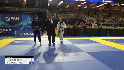 MAARIA KHALED CHEHAB vs SYDNEE ELIVE CAMPBELL 2024 Pan Jiu Jitsu IBJJF Championship