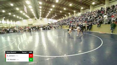 110 lbs Cons. Round 4 - Avaree Kessler, Lehi vs Sabrina Jensen, Syracuse