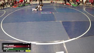 48 lbs Quarterfinal - Rhett Jessop, Ryse Wrestling Academy vs Ryan McFate, Gold Rush