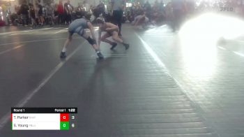 84 lbs Round 1 - Shane Young, PA Alliance Blue vs Takoda Parker, 84 Athletes