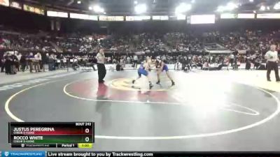 5A 98 lbs Cons. Round 2 - Justus Peregrina, Coeur D Alene vs Rocco White, Coeur D Alene