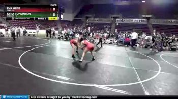 W-130 lbs 4th Wrestleback (16 Team) - Eva Heise, Iowa vs Kyra Tomlinson, Indiana