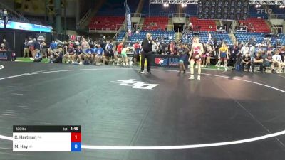 120 lbs Rnd Of 64 - Collier Hartman, Pennsylvania vs Maximus Hay, Wisconsin