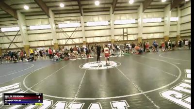 86 lbs Cons. Round 2 - Teller Stevenson, MT vs Xander Poulin, AZ