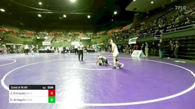 128 lbs Consi Of 16 #2 - Jesus Enriquez, Golden West vs Devin Arreguin, Roosevelt