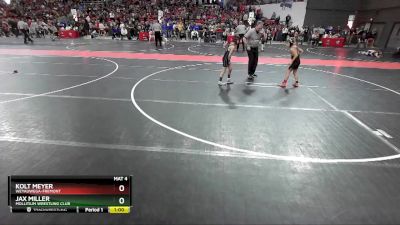 75 lbs Cons. Round 3 - Kolt Meyer, Weyauwega-Fremont vs Jax Miller, Mollitium Wrestling Club