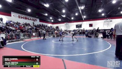 182 lbs Cons. Semi - Talha Bektas, Calvary Chapel SA vs Shea Gabriel, Oak Hills