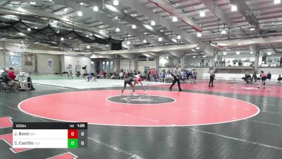 120 lbs Rr Rnd 1 - Jacob Bond, Baylor School vs Christian Castillo, Valiant Prep