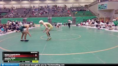 144 lbs Semis & 3rd Wb (16 Team) - Noah Danforth, West Forsyth vs Gavin Pope, Buford HS