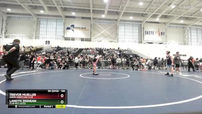 136 lbs Semifinal - Landyn Dignean, Club Not Listed vs Trevor Mueller, Akron Wrestling Club