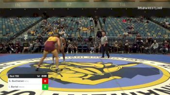 197 lbs Final - Isaac Bartel, Montana-Northern vs Stephen Buchanan, Wyoming