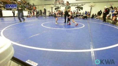 73 lbs Semifinal - Jett Bowlin, Wagoner Takedown Club vs Anson LeGrand, Sperry Wrestling Club