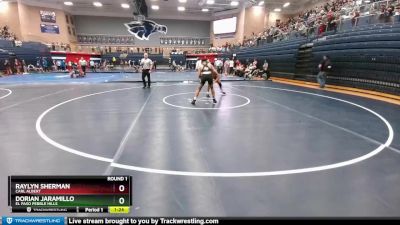 175 lbs Round 1 - Raylyn Sherman, Carl Albert vs Dorian Jaramillo, El Paso Pebble Hills