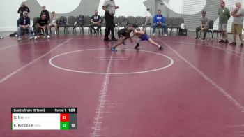 65 lbs Quarterfinals (8 Team) - Giovanni Nix, Death Squad Wrest (IN) vs Kellen Kanaskie, M2 Blue (NJ)