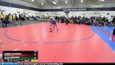 190 lbs Round 1 (32 Team) - Joseph Gutierrez, Hermiston vs Ethan Edwards, Tahoma 2