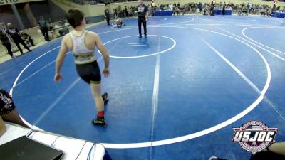 100 lbs Round Of 16 - Barrett Steel, TNTWC vs Broderick Perkins, Coweta Tiger Wrestling