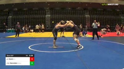 197 lbs Consi Of 8 #2 - Josh Hokit, Fresno State vs Andrew Marsden, Oklahoma State