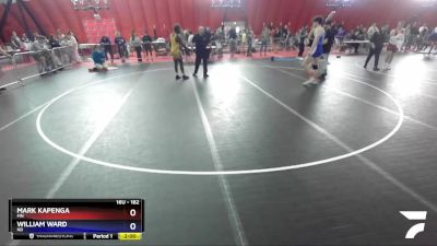 182 lbs Quarterfinal - Mark Kapenga, MN vs William Ward, ND