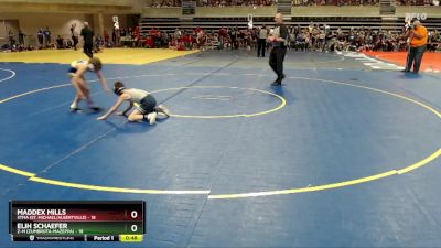 75 lbs Finals (8 Team) - Maddex Mills, STMA (St. Michael/Albertville) vs Elih Schaefer, Z-M (Zumbrota-Mazeppa)