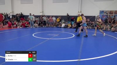 126 lbs Pools - Leif Syrko, Phoenix W.C. vs Robby Steele, Team Gotcha