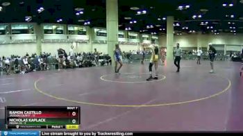 132 lbs Round 2 (10 Team) - Ramon Castillo, Jackson County vs Nicholas Kaplack, Medina HS