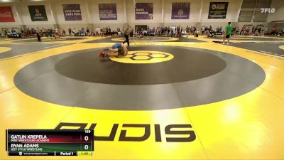 139 lbs Cons. Round 1 - Ryan Adams, Izzy Style Wrestling vs Gatlin Krepela, MWC Wrestlilng Academy