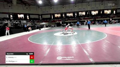 106 lbs Consi Of 8 #1 - Caleb Haney, St. Christopher's School vs Oliver Phillips, Baylor School