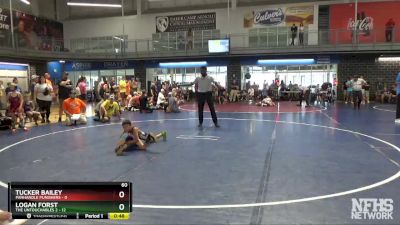 60 lbs Round 1 (8 Team) - Tucker Bailey, Panhandle Punishers vs Logan Forst, The Untouchables 2