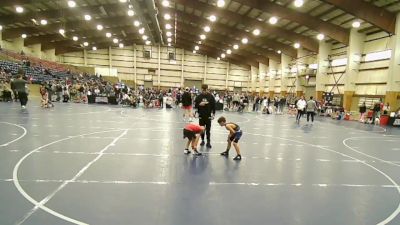 70+ Quarterfinal - Gage Valdes, Fremont Wrestling Club vs Rockwell Hendershot, Weber Warrior Wrestling