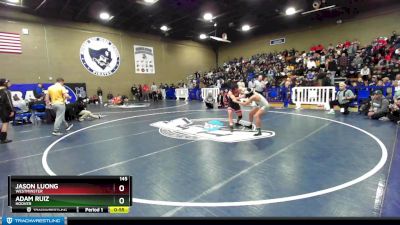 145 lbs Cons. Round 1 - Adam Ruiz, Hoover vs Jason Luong, Westminster