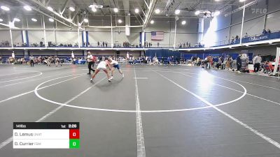 141 lbs Consi Of 32 #2 - Dario Lemus, Unattached-University Of Maryland vs Drew Currier, F&M