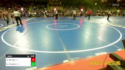 135 lbs Round Of 16 - Demi Barnes, King Select vs Alyssa Ornelas, Mile High Wrestling Club