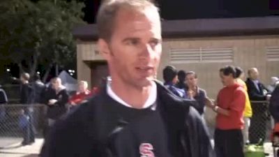 Jason Dunn after men's 5k at 2010 Mt SAC Relays