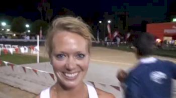 Shayla Houlihan after 2010 PUMA Mile