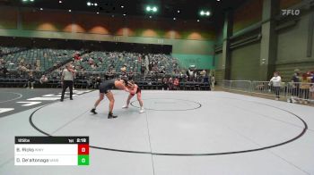 125 lbs Consi Of 8 #1 - Bridger Ricks, Western Wyoming vs Dominic De'altonaga, Vanguard