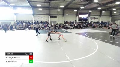 78 lbs Rr Rnd 1 - Max Wegener, Stampede WC vs Roland Fields, Dominate WC