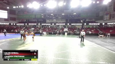 182 lbs Semifinal - Calvin Kimball, Vallivue vs Cameron Strothman, Vallivue