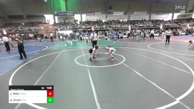 58 lbs Semifinal - Johnathan Millz, Pomona Elite vs Uriah Grant, Athlos