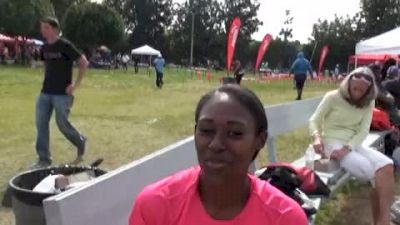 Sheena Tosta after 100H 2010 Mt SAC Relays