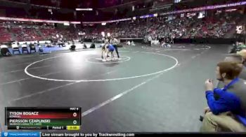 D3-160 lbs Cons. Semi - Piersson Czaplinski, Wabeno/Laona/Th. Lakes vs Tyson Bogacz, Bonduel