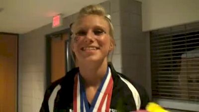 Beam Champion Brittany Johnson, TWU