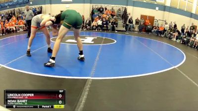 157 lbs Semis & Wb (16 Team) - Noah Banet, Floyd Central vs Lincoln Cooper, Columbus East